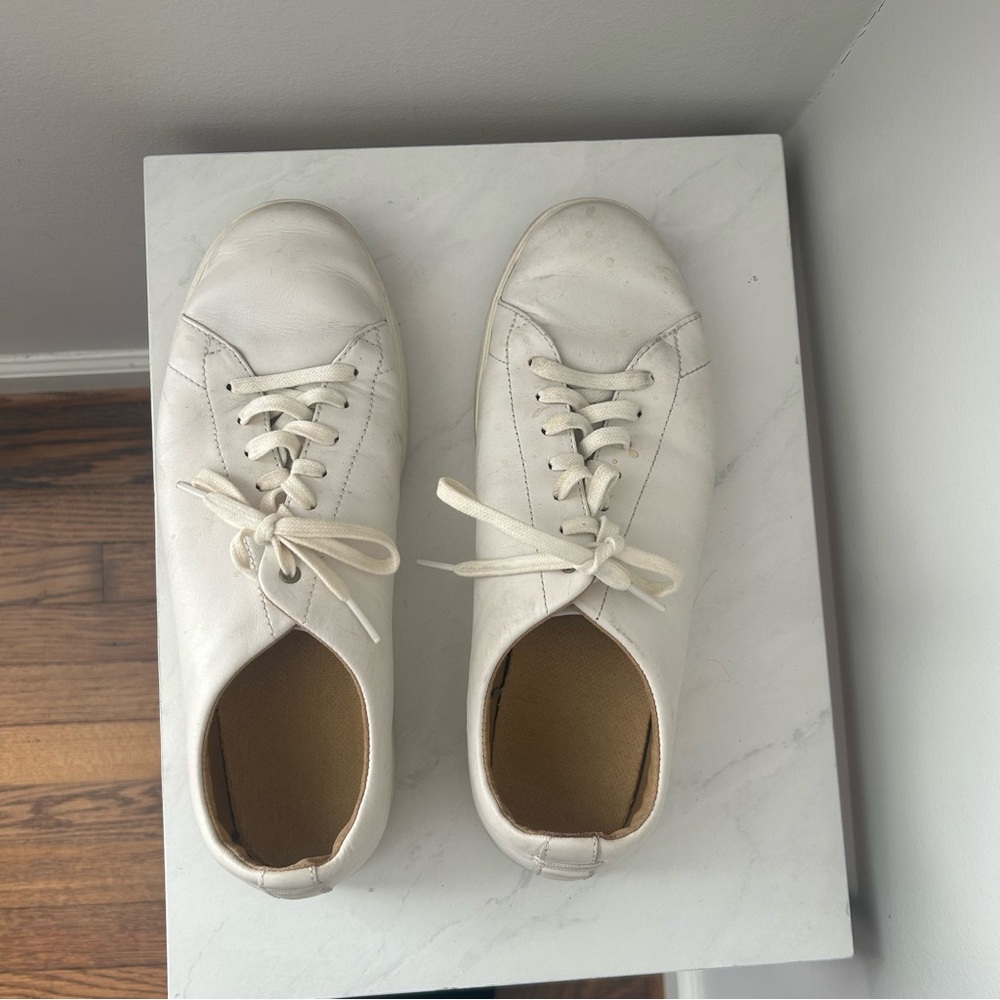 Cole Haan White Lace-Up Sneakers